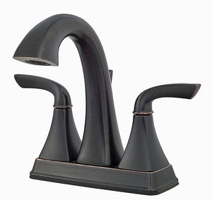 Pfister LG48-BS0Y Bronson Double Handle 4" Centerset Bathroom Faucet in Tuscan Bronze
