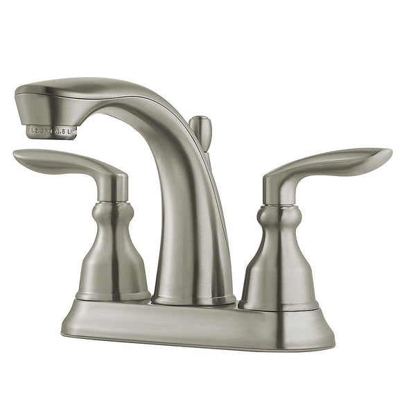 Pfister LG48-CB1K Avalon Double Handle 4 Centerset Bathroom Faucet in Brushed Nickel