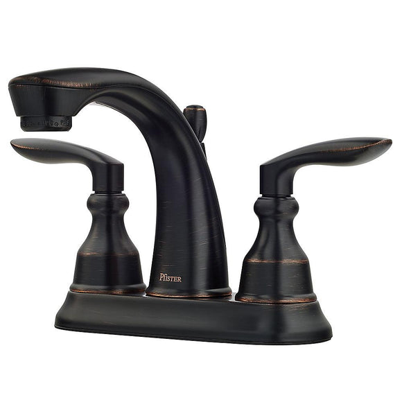 Pfister LG48-CB1Y Avalon Double Handle 4" Centerset Bathroom Faucet in Tuscan Bronze