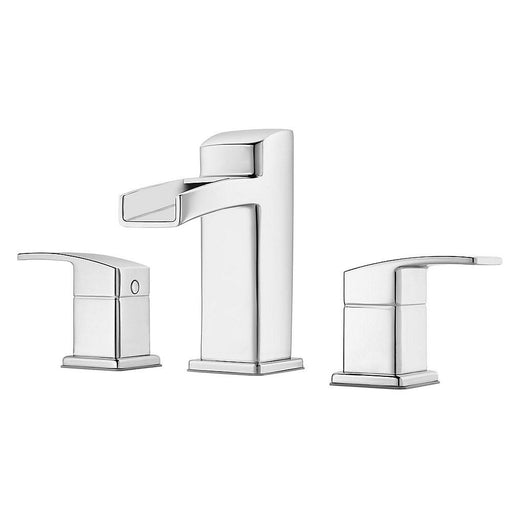 Pfister LG49-DF0C Kenzo Double Handle 8" Widespread Bathroom Faucet in Polished Chrome