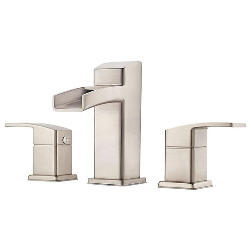 Pfister LG49-DF0K Kenzo Double Handle 8" Widespread Bathroom Faucet in Brushed Nickel