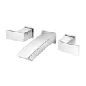 Pfister LG49-DF3C Kenzo Double Handle 8" Wall-Mount Bathroom Faucet in Polished Chrome