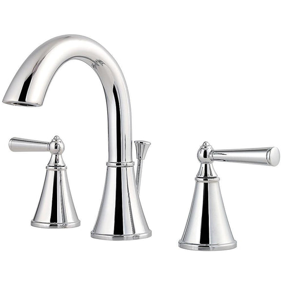 Pfister LG49-GL0C Saxton Double Handle 8" Widespread Bathroom Faucet in Polished Chrome