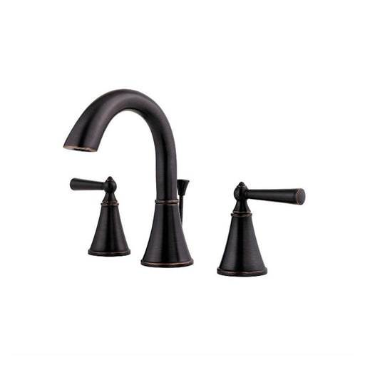 Pfister LG49-GL0Y Saxton Double Handle 8" Widespread Bathroom Faucet in Tuscan Bronze