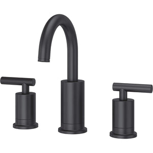 Pfister LG49-NC1B Contempra 8" Widespread Bathroom Faucet in Matte Black