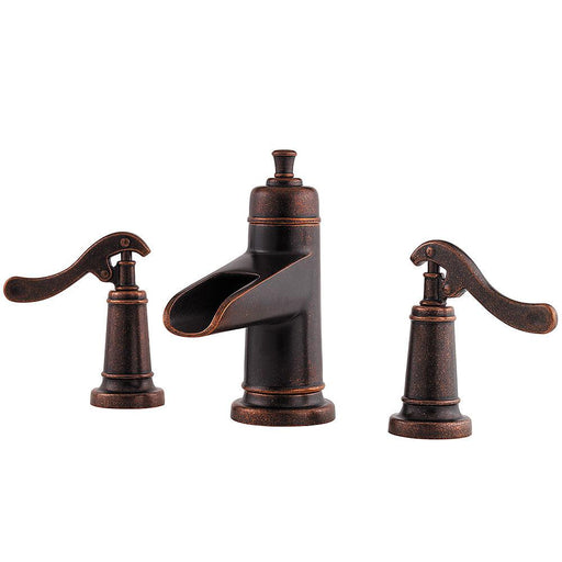 Pfister LG49-YP1U Ashfield 8" Widespread Bathroom Faucet in Rustic Bronze