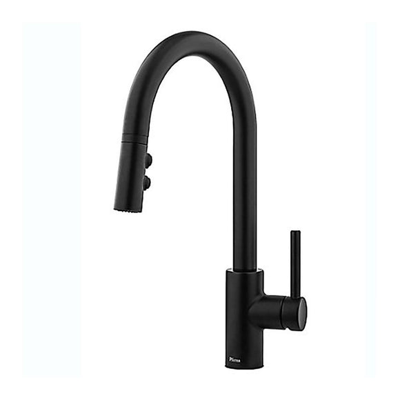 Pfister LG529-SAB Stellen Pull-Down Kitchen Faucet in Matte Black