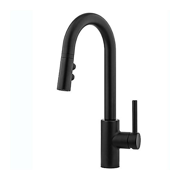 Pfister LG572-SAB Stellen Pull-Down Bar/Prep Kitchen Faucet in Matte Black