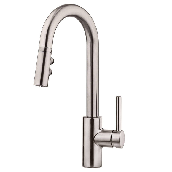 Pfister LG572-SAS Stellen1-Handle Bar/Prep Kitchen Faucet, Stainless Steel