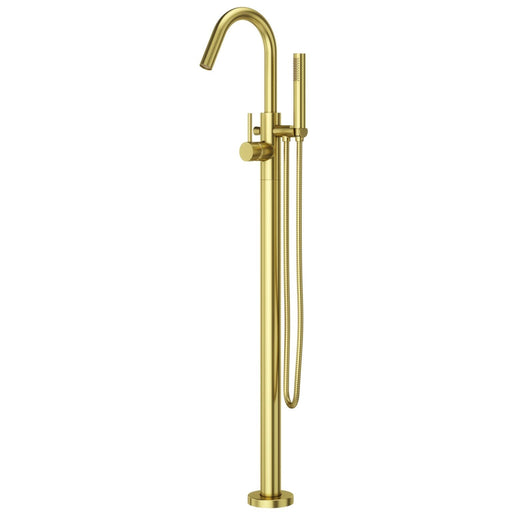 Pfister LG6-1MFBG Modern Free Standing Tub Filler in Brushed Gold