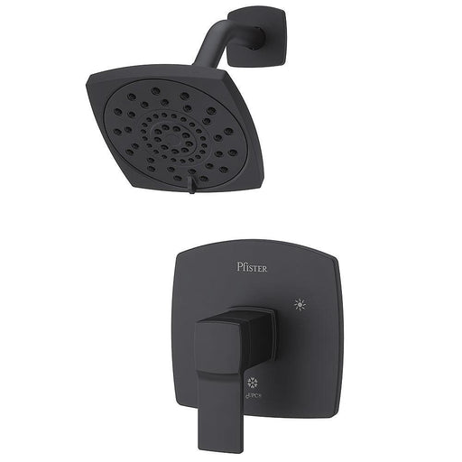 Pfister LG89-7DAB Deckard Shower Only Trim Kit in Matte Black