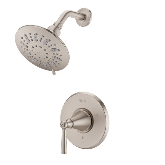 Pfister LG89-7GL1K Saxton 1-Handle Shower Only Trim in Brushed Nickel