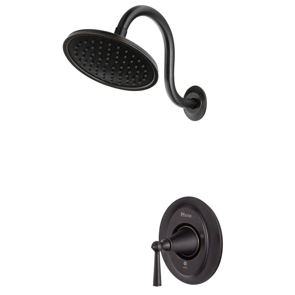 Pfister LG89-7GL1Y Saxton 1-Handle Shower Only Trim in Tuscan Bronze