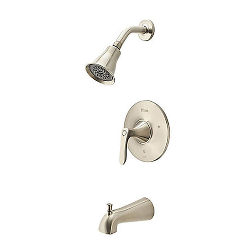 Pfister LG89-8WRK Weller Tub and Shower Trim in Brushed Nickel
