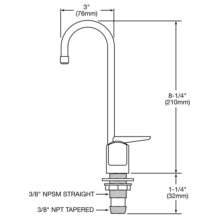 Elkay LK1110 Water Cooler Accessory - Glass Filler