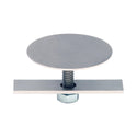 Elkay LK126 Stainless Steel 1-3/4" Snap-in Faucet Hole Cover Brushed Finish