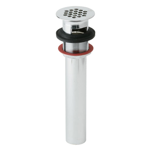 Elkay LK174 1-1/2" Drain Fitting Chrome Plated Brass, Perforated Grid and Tailpiece