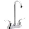 Elkay LK2477CR Everyday Bar Deck Mount Faucet and Lever Handles Chrome