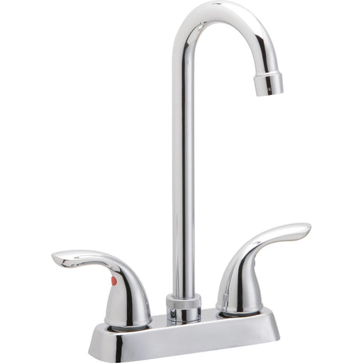 Elkay LK2477CR Everyday Bar Deck Mount Faucet and Lever Handles Chrome