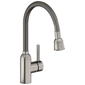 Elkay LK2500LS Pursuit Laundry/Utility Faucet with Flexible Spout Forward Only Lever Handle Lustrous Steel