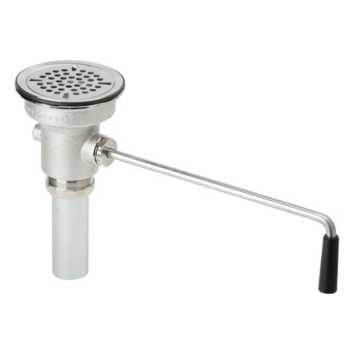 Elkay LK25RT 3-1/2 Drain Fitting Rotary Lever Operated with 2" OD Tailpiece
