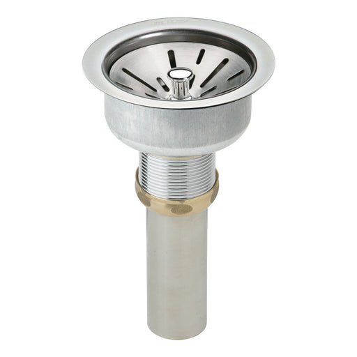 Elkay LK35 3-1/2" Drain Fitting Type 304 Body, Strainer Basket and Tailpiece