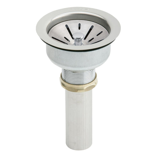 Elkay LK35B 3-1/2" Drain Fitting Type 304 Body, Strainer Basket and Tailpiece