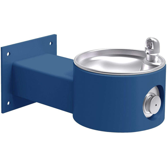 Elkay LK4405BLU Outdoor Fountain Wall Mount, Non-Filtered Non-Refrigerated, Blue