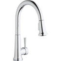 Elkay LK6000CR Deck Mount Kitchen Faucet, Pull-down Spray Forward Only in Chrome