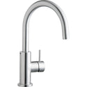 Elkay LK7921SSS Allure Single Hole Kitchen Faucet with Lever Handle Satin Stainless Steel