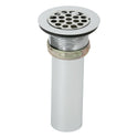 Elkay LK8 2" Drain Fitting Type 304 Stainless Steel Body, Grid Strainer and Tailpiece