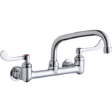 Elkay LK940AT08T4H Foodservice 8" Centerset Wall Mount Faucet