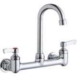 Elkay CHS1716C Stainless Steel 16-3/4" x 15-1/2" x 13", 1-Bowl Wall Hung Handwash Sink Kit
