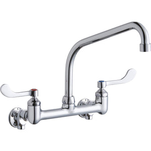 Elkay LK940HA10T4S Foodservice 8" Centerset Wall Mount Faucet