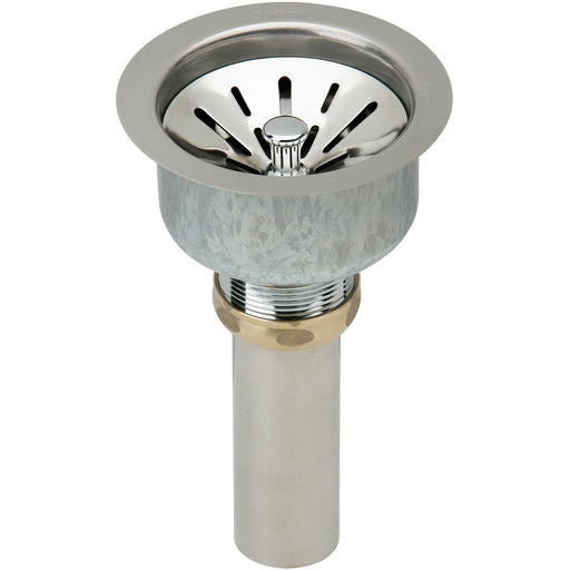 Elkay LK99 Deluxe 3-1/2" Drain Type 304 Body, Strainer, Rubber Seal and Tailpiece