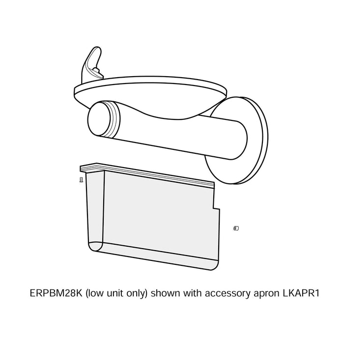 Elkay LKAPR1 Water Cooler Accessory - Cane Apron for SwirlFlo