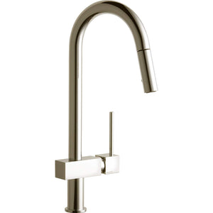 Elkay LKAV1031NK Avado Single Hole Kitchen Faucet with Pull-Down Spray and Lever Handle