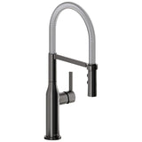 Elkay LKAV1061BKCR Avado Single Hole Kitchen Faucet with Semi-Professional Spout