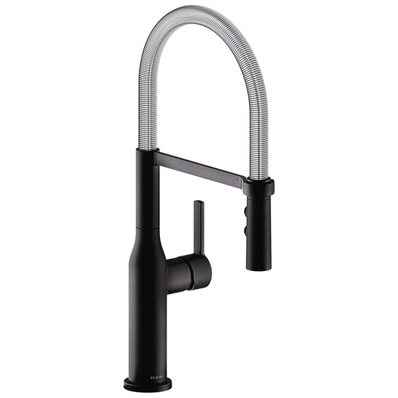 Elkay LKAV1061MBCR Avado Single Hole Kitchen Faucet with Semi-Professional Spout