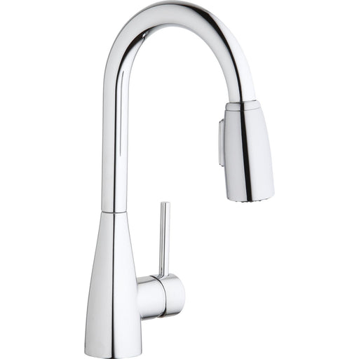 Elkay LKAV4032CR Avado Single Hole Bar Faucet, Pull-down Spray and Forward Only in Chrome