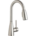 Elkay LKAV4032LS Avado Bar Faucet, Pull-down Spray and Forward Only, Lustrous Steel