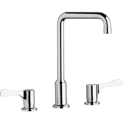 Elkay LKD2437BHC 8" Centerset Concealed Deck Mount Faucet, Arc Tube Spout in Chrome