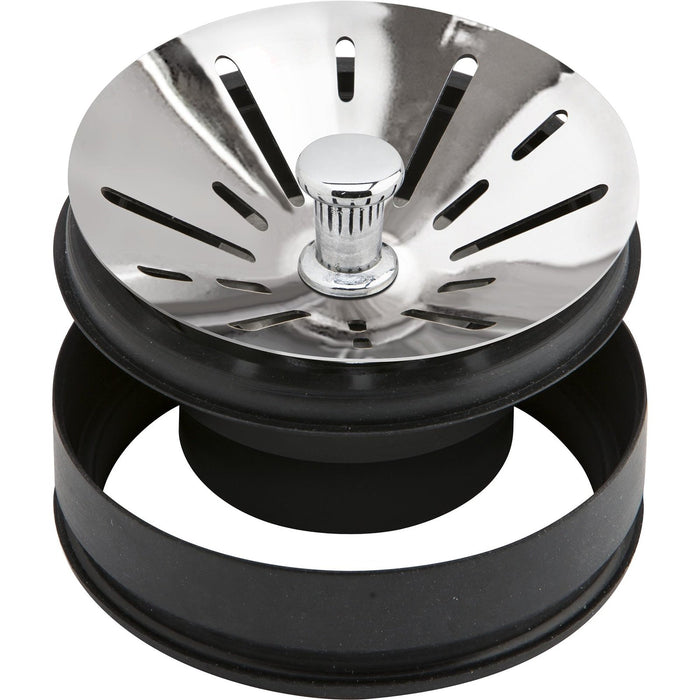 Elkay LKDS99 3-1/2" Disposal Stopper/Strainer for InSinkErator Disposal Polished