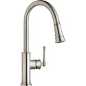 Elkay LKEC2031LS Explore Kitchen Faucet, Pull-down Spray and Forward Only, Lustrous Steel