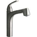 Elkay LKGT1041NK Gourmet Kitchen Faucet Pull-out Spray, Hi and Mid-rise Base Brushed Nickel