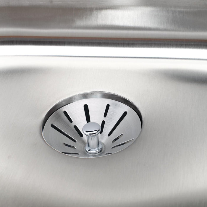 Elkay LKPD1 Perfect Drain Fitting Type 304 Stainless Steel Body, and Strainer