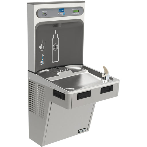 Elkay LMABF8WSLK EZH2O Bottle Filling Station, Single ADA Water Cooler, Filtered 8 GPH Light Gray