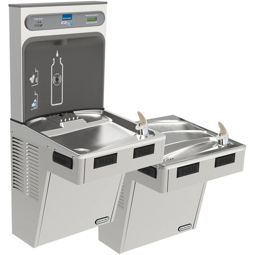 Elkay LMABFTL8WSSK EZH2O Filling Station, Bi-Level ADA Water Cooler, Filtered 8 GPH Stainless Steel