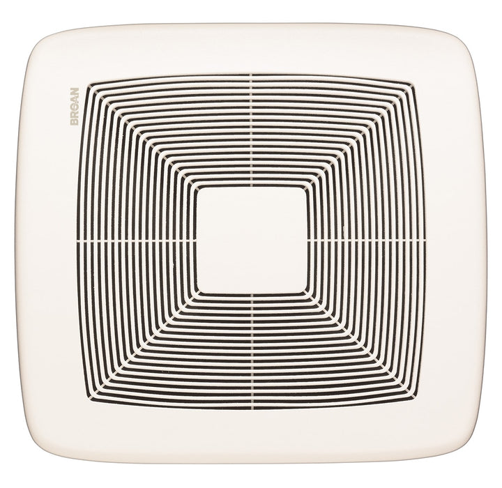 Broan NuTone LP50100DC Lo-Profile 50/80/100 Selectable CFM Bathroom Exhaust Vent Fan