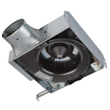 Broan NuTone LP50100DC Lo-Profile 50/80/100 Selectable CFM Bathroom Exhaust Vent Fan